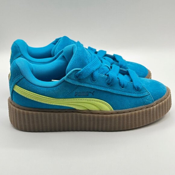 Women’s Puma Rihanna Fenty Creeper Phatty Speed Blue Size 8 - 7399332-02 NEW - Picture 3 of 8